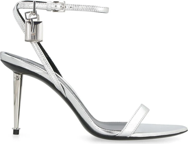 Tom Ford Heeled Leather Sandals - Image 2