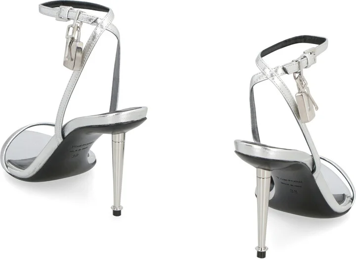 Tom Ford Heeled Leather Sandals - Image 4