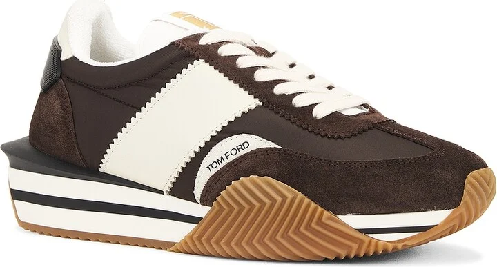 TOM FORD James Sneaker in Brown - Image 2