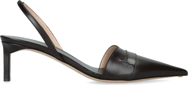 Tom Ford Leather Eva Slingback Pumps 55
