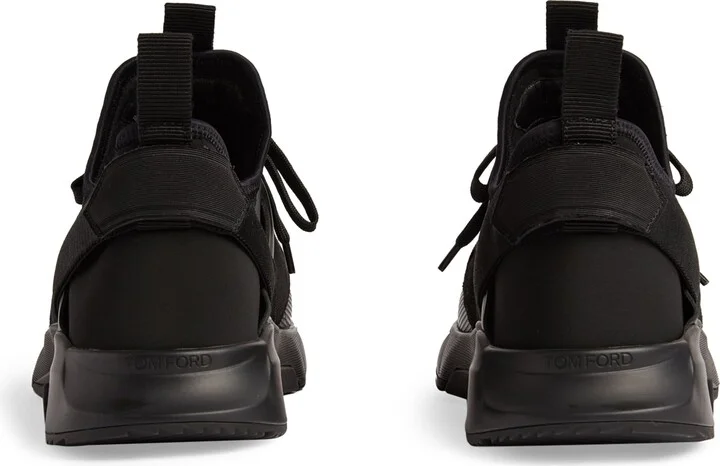 Tom Ford Leather Jago Sneakers - Image 2