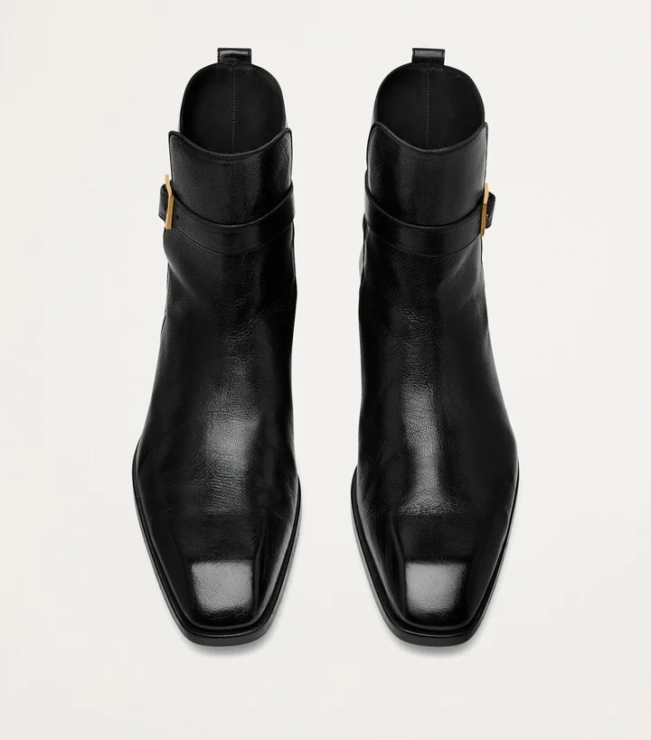 Tom Ford Leather Kenneth Chelsea Boots - Image 2