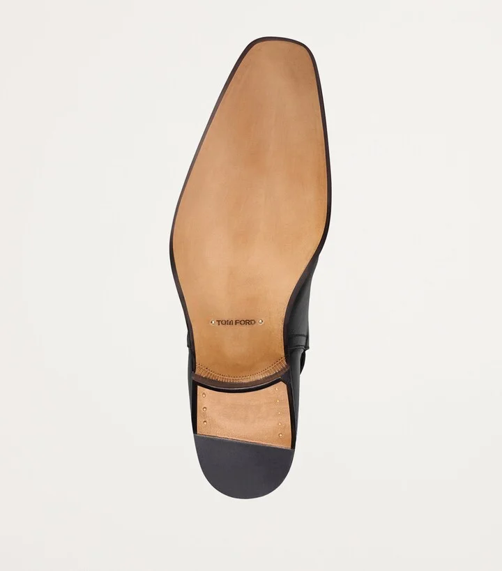 Tom Ford Leather Kenneth Chelsea Boots - Image 4