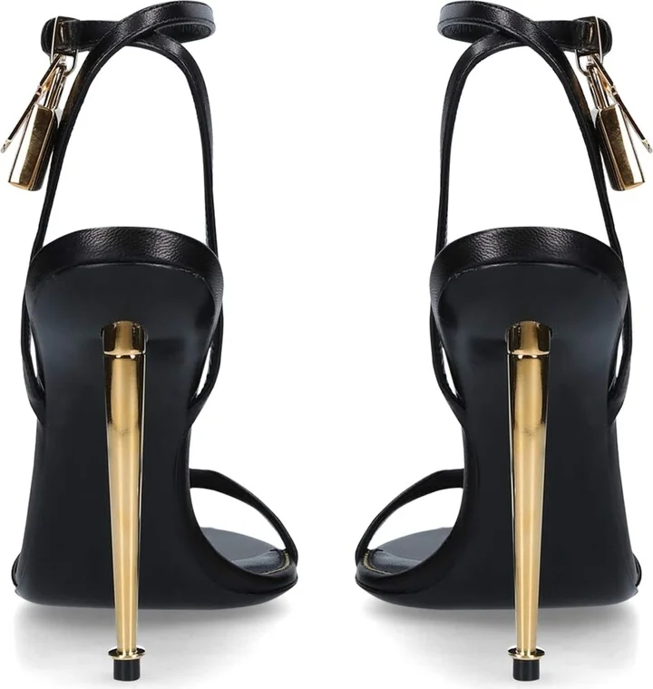 Tom Ford Leather Padlock Sandal 105 - Image 5