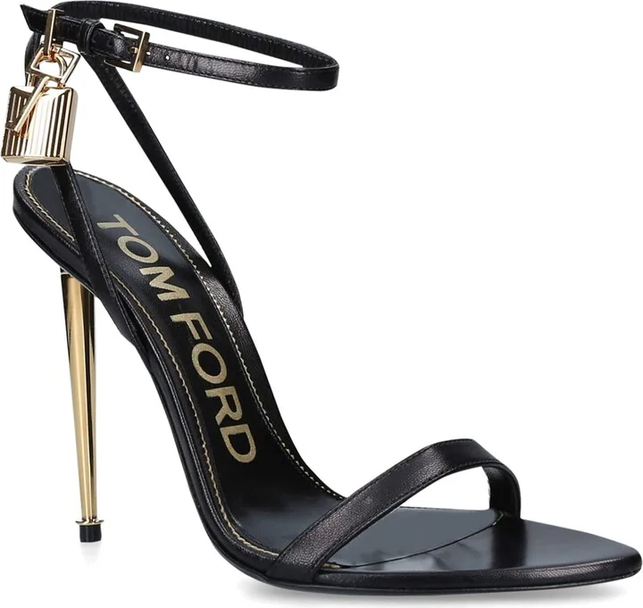 Tom Ford Leather Padlock Sandal 105 - Image 6