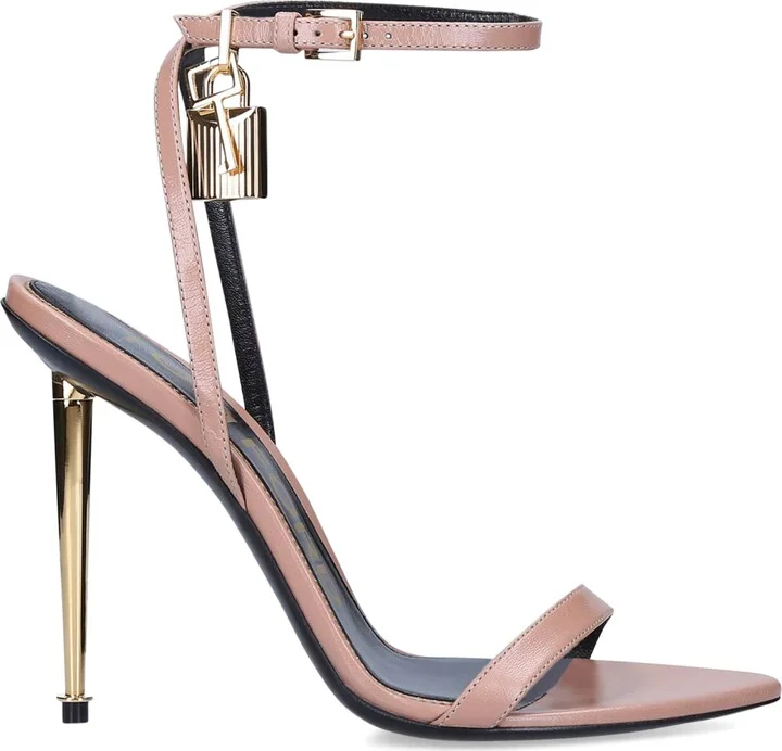 Tom Ford Leather Padlock Sandals 105 - Image 4