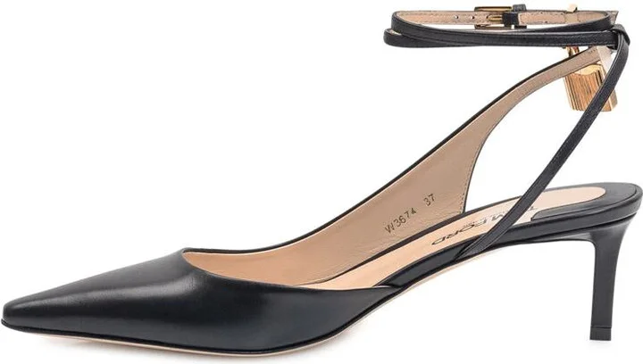 Tom Ford Leather Slingback - Image 2