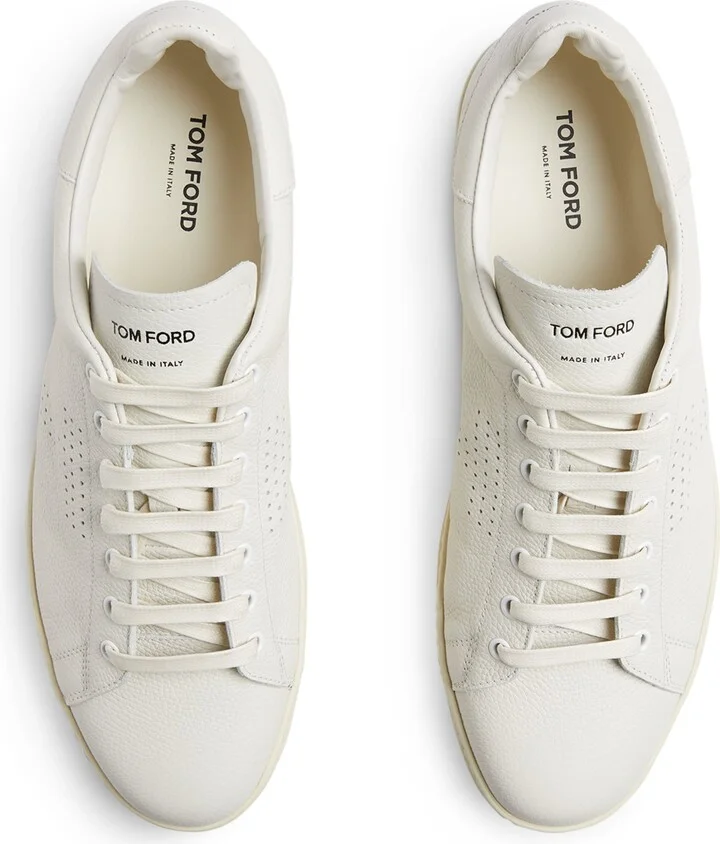 Tom Ford Leather Warwick Sneakers - Image 3