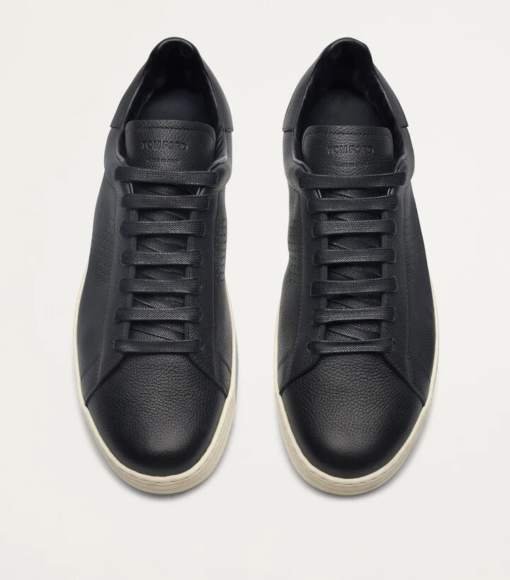 Tom Ford Leather Warwick Sneakers - Image 2