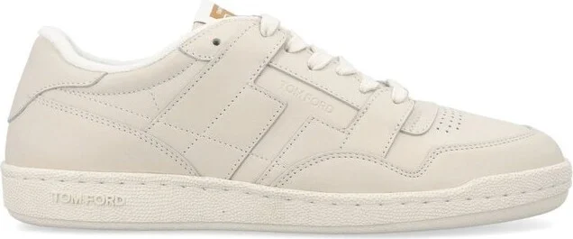 Tom Ford Logo-Debossed Lace-Up Sneakers