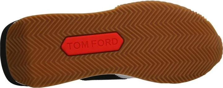 Tom Ford Logo Leather Sneakers - Image 4