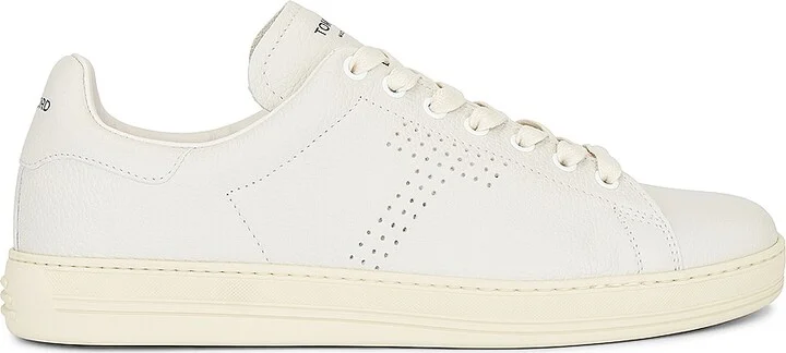 TOM FORD Low Top Sneaker in Cream