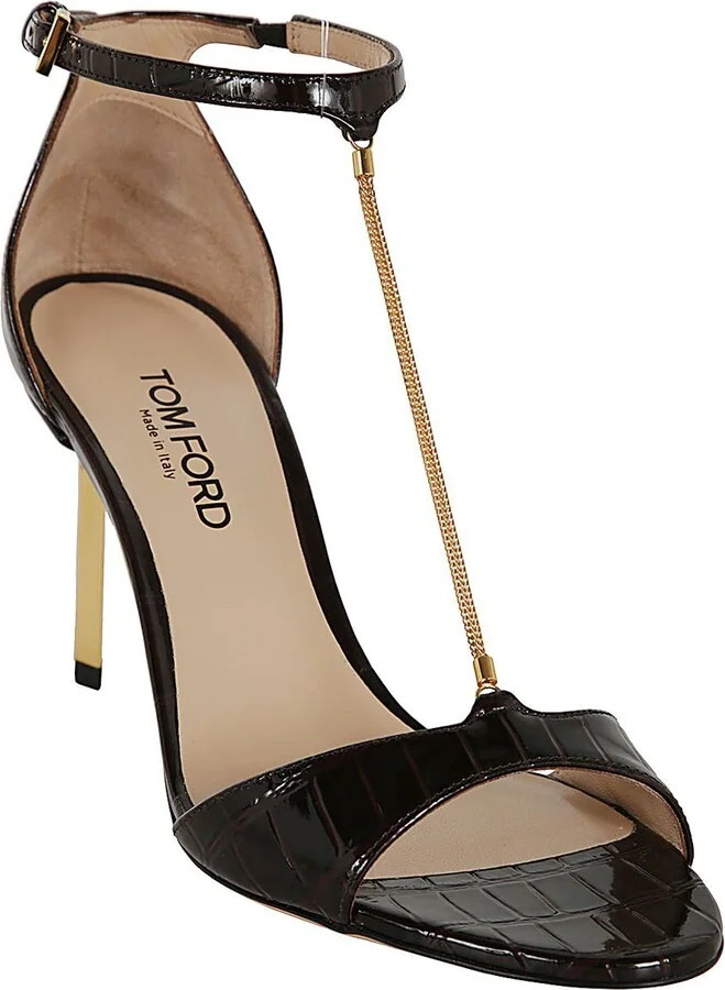 Tom Ford Mid Heel Sandals Shoes - Image 2
