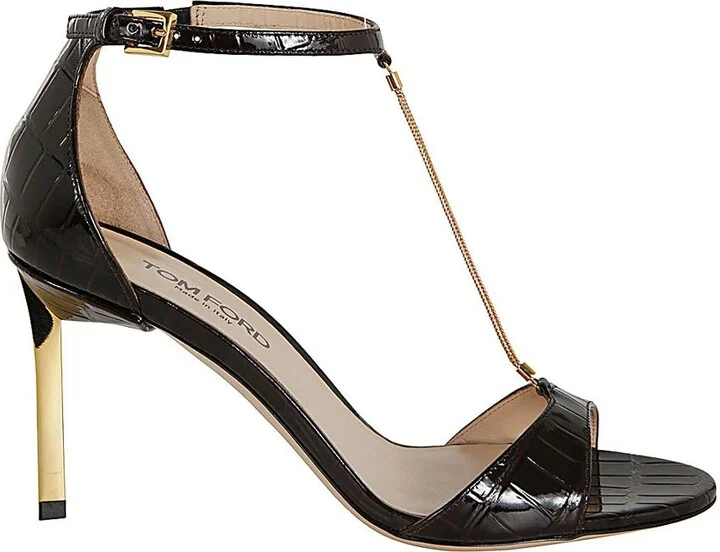 Tom Ford Mid Heel Sandals Shoes