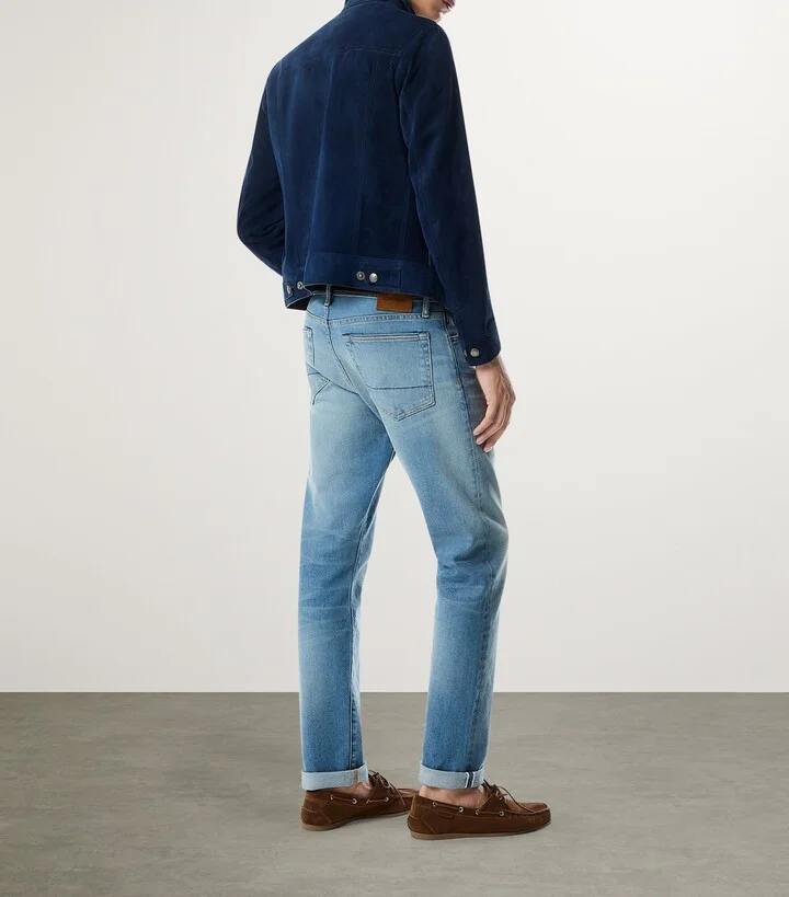 Tom Ford Nubuck Leather Boat Shoes - Image 5