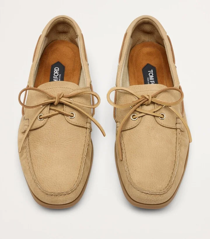 Tom Ford Nubuck Robin Boat Shoes - Image 3