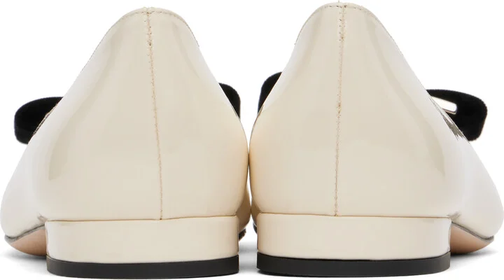 TOM FORD Off-White Audrey Ballerina Flats - Image 2