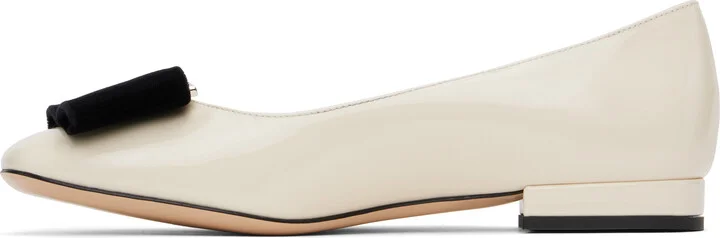TOM FORD Off-White Audrey Ballerina Flats - Image 3
