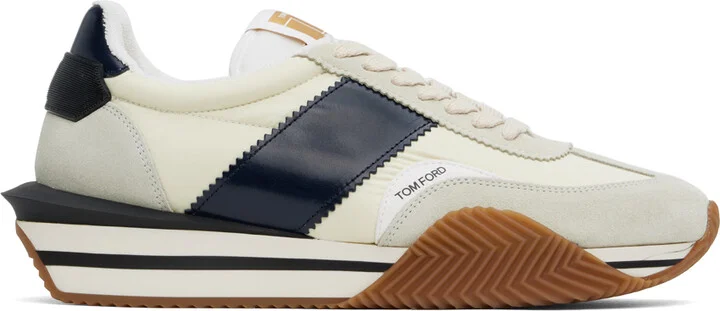 TOM FORD Off-White James Sneakers