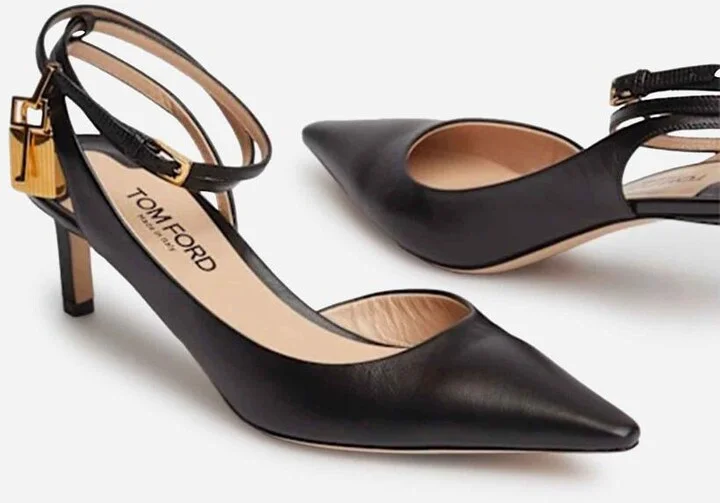 Tom Ford Padlock Heels Shoes - Image 2