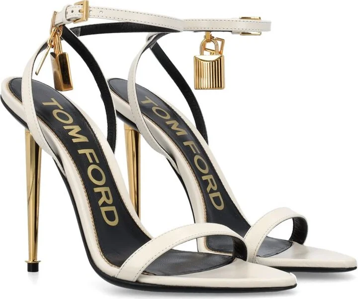Tom Ford Padlock Pointy Naked Sandal - Image 2