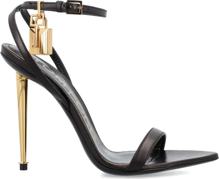 Tom Ford Padlock Pointy Naked Sandal