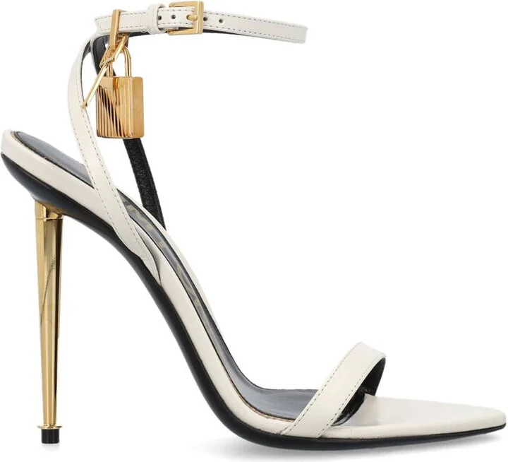 Tom Ford Padlock Pointy Naked Sandal