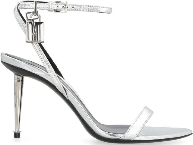 Tom Ford Padlock Pointy Naked Sandals