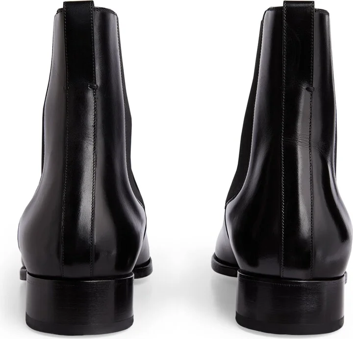 Tom Ford Patent Leather Chelsea Boots - Image 2