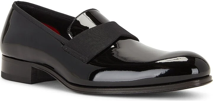 TOM FORD Patent Loafer in Black - Image 2