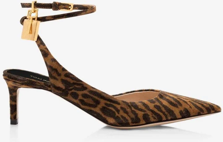 Tom Ford Printed Heel Sandals