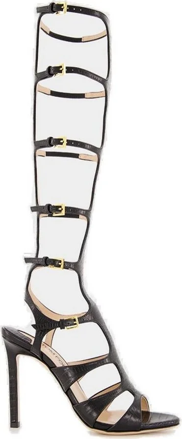 Tom Ford Printed Tejus Paradis Knee-High Sandals