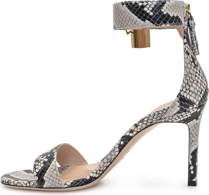 Tom Ford Python Print Sandal - Image 4