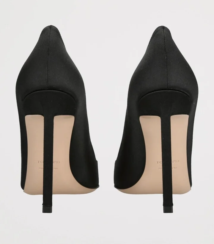 Tom Ford Satin Betty Pumps 105 - Image 2
