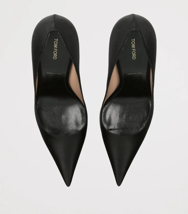 Tom Ford Satin Betty Pumps 105 - Image 4