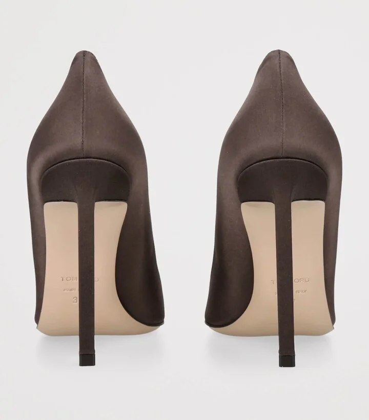 Tom Ford Satin Betty Pumps 105 - Image 2