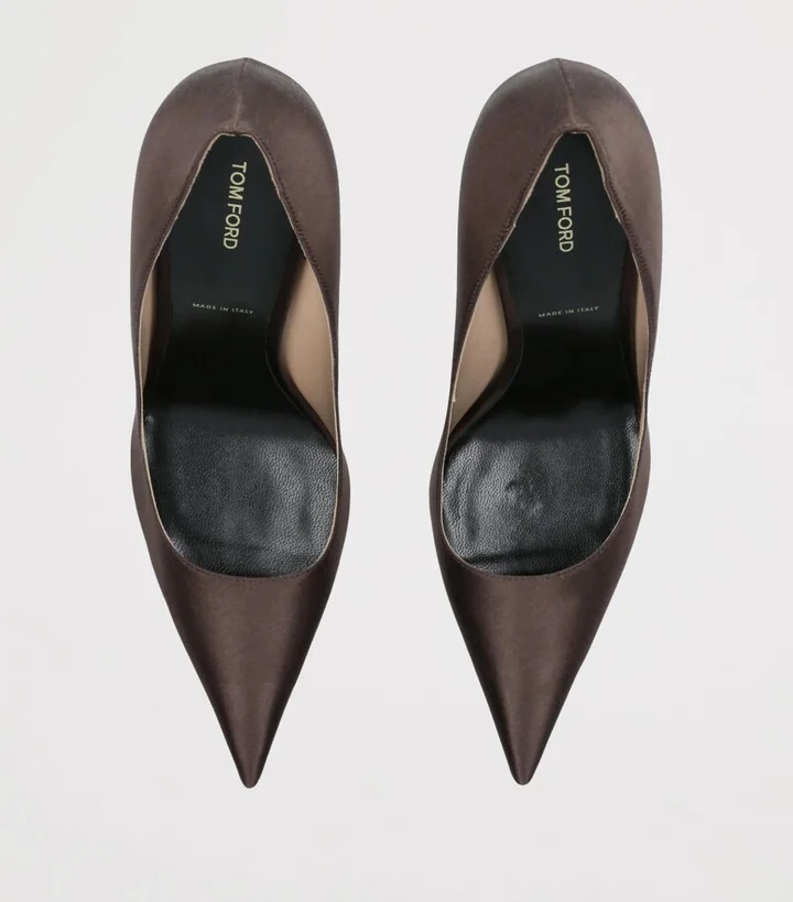 Tom Ford Satin Betty Pumps 105 - Image 4