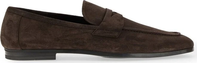 Tom Ford Sean Round-Toe Loafers