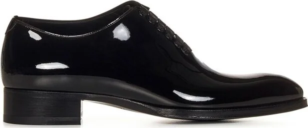 Tom Ford Square Toe Lace-Up Shoes