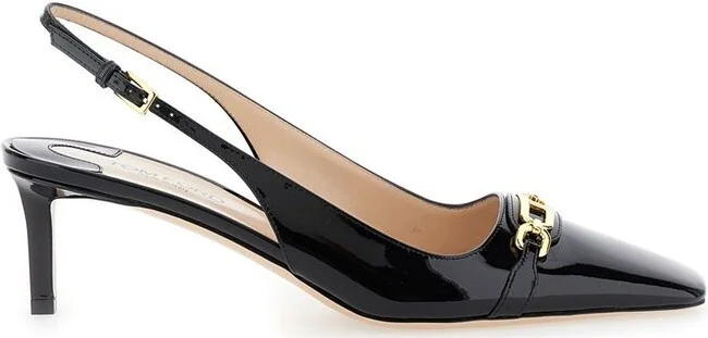 Tom Ford Square-Toe Slingback Pumps