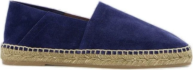 Tom Ford Square Toe Slip-On Espadrilles