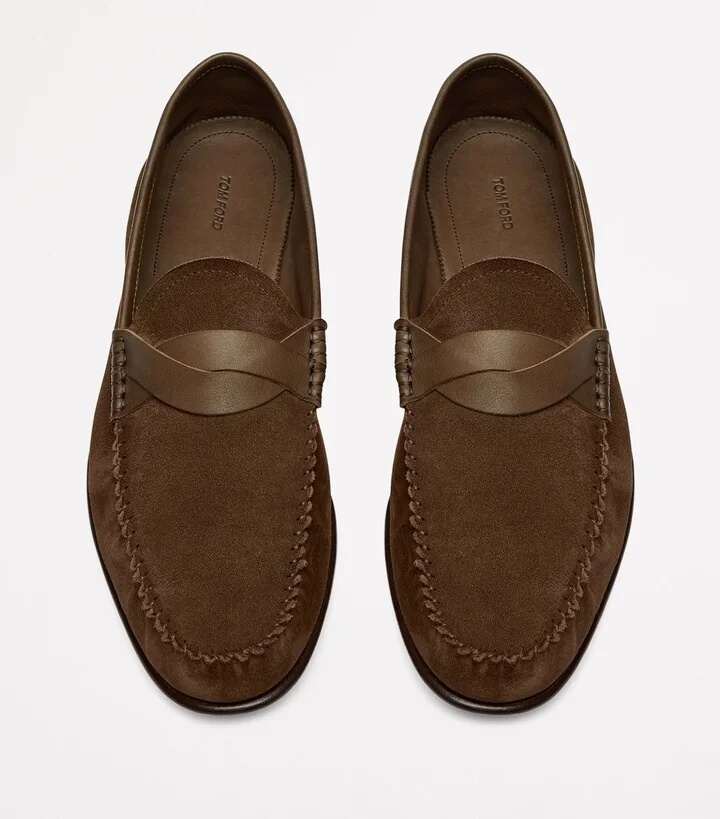Tom Ford Suede Ripley Loafers - Image 2