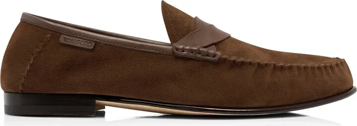 Tom Ford Suede Ripley Loafers