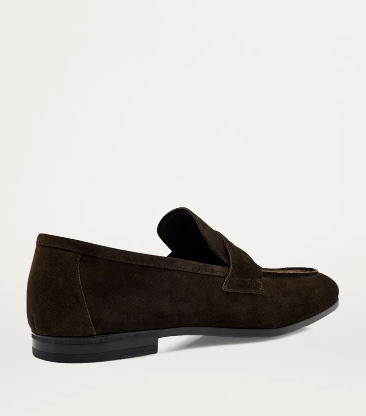 Tom Ford Suede Sean Penny Loafers - Image 3
