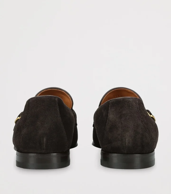 Tom Ford Suede Side Buckle Loafers - Image 2