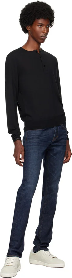 TOM FORD Taupe Suede Jake Sneakers - Image 5