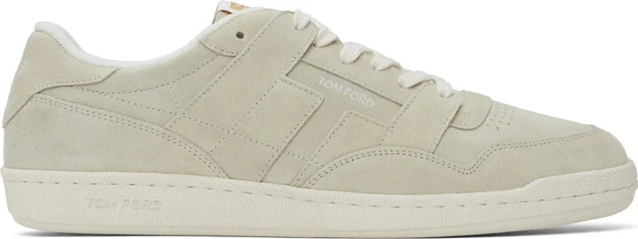 TOM FORD Taupe Suede Jake Sneakers