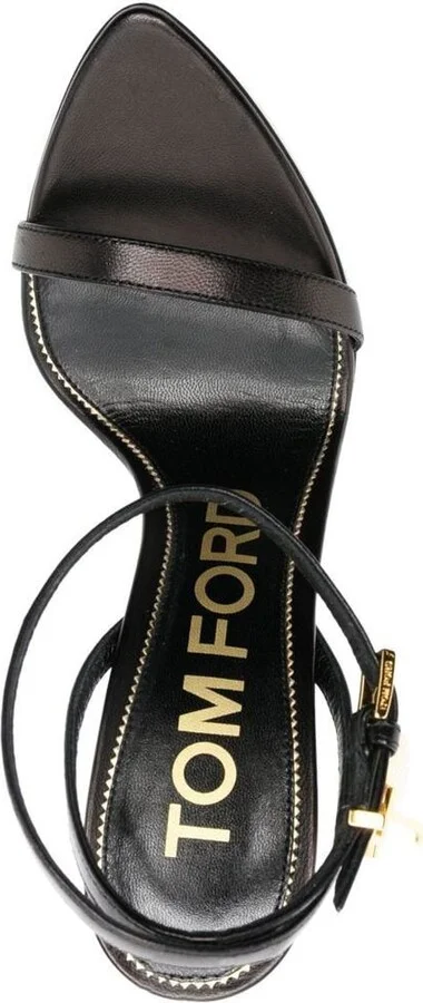 Tom Ford The Padlock Leather Sandals - Image 3