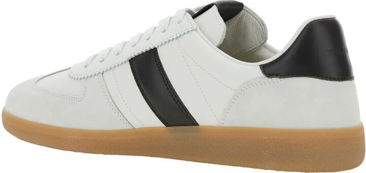 Tom Ford White And Blue Sneakers - Image 3