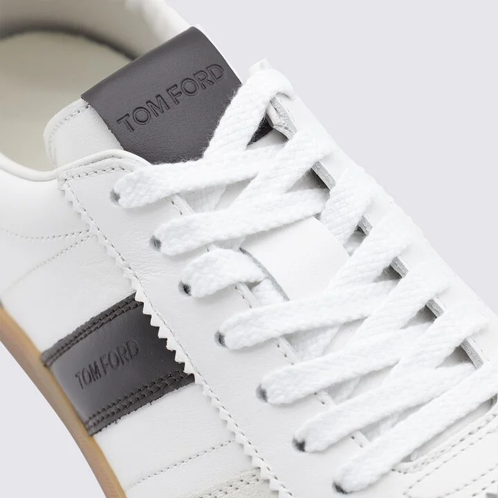 Tom Ford White And Blue Sneakers - Image 4